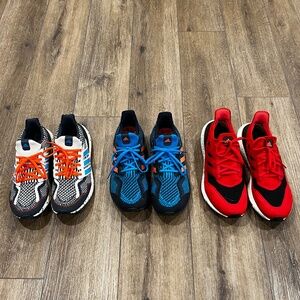 Adidas Ultraboost Running Shoes [Men - Size 11] - Set of 3 Pairs